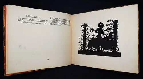 Grimm, Märchen 1925 - EINZIGE AUSGABE SCHERENBILDER Käthe Reine SCHATTENBILDER