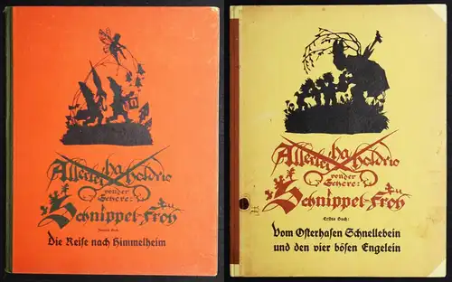 Plischke, Allerlei ha holdrio von der Schere: Schnippel-Froh 1925 SCHATTENBILDER