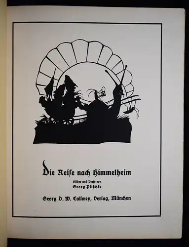 Plischke, Allerlei ha holdrio von der Schere: Schnippel-Froh 1925 SCHATTENBILDER