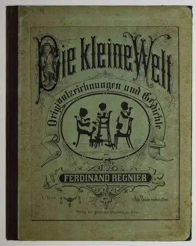 Regnier, Die kleine Welt - 1883 SCHERENSCHNITTE SCHATTENBILDER