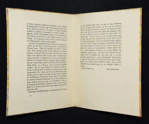 Kleist, Germania an ihre Kinder 1918 FAKSIMILE-HANDSCHRIFT NUMMERIERT 1/1300 Ex.