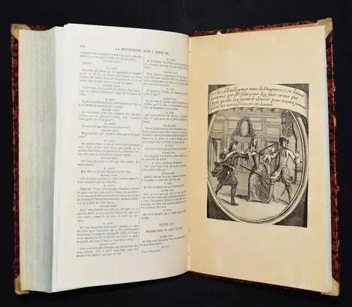 Corneille, Theatre complet 1881 HANDKOLORIERTE THEATER-KOSTÜM-TAFELN KOSTÜME