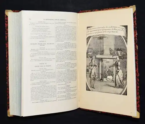 Corneille, Theatre complet 1881 HANDKOLORIERTE THEATER-KOSTÜM-TAFELN KOSTÜME