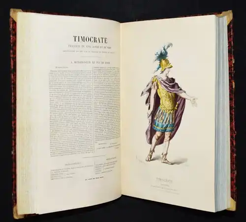 Corneille, Theatre complet 1881 HANDKOLORIERTE THEATER-KOSTÜM-TAFELN KOSTÜME