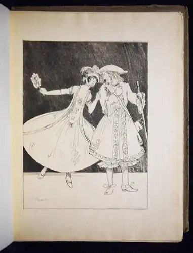 Moliere. Le Sicilien - 1914 - 1/135 Exemplaren ART NOUVEAU THEATRE COSTUMES