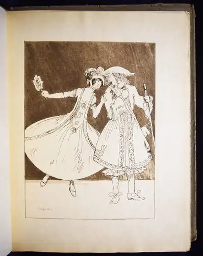 Moliere. Le Sicilien - 1914 - 1/135 Exemplaren ART NOUVEAU THEATRE COSTUMES