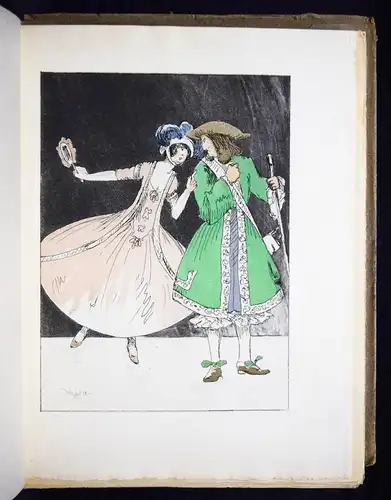 Moliere. Le Sicilien - 1914 - 1/135 Exemplaren ART NOUVEAU THEATRE COSTUMES