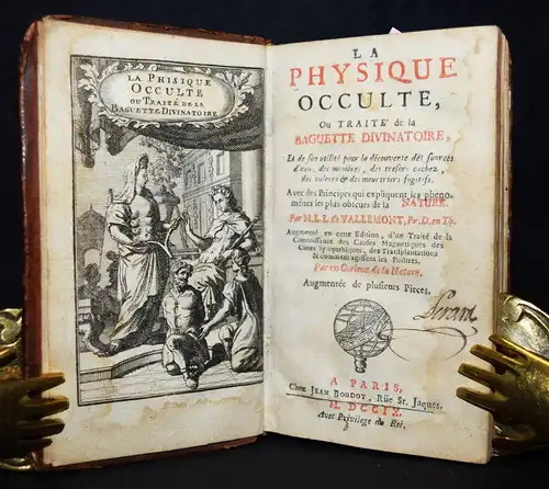 Le Lorrain de Vallemont, La physique occulte 1709 CAMERA OBSCURA OCCULTISMUS