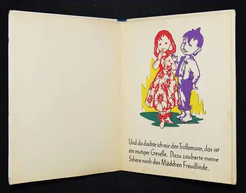 Zeidler, Ein Märchen aus unseren Tagen! 1957 SCHATTENBILDER SCHERENSCHNITTE