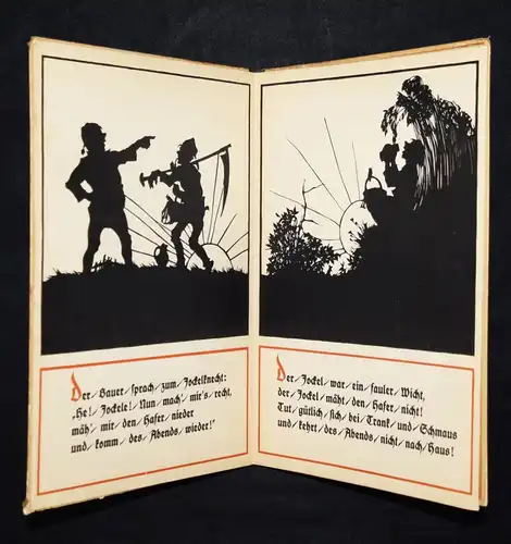 Plischke, Jockele - 1930 - LEPORELLO SCHATTENBILDER SCHERENSCHNITTE SILHOUETTEN