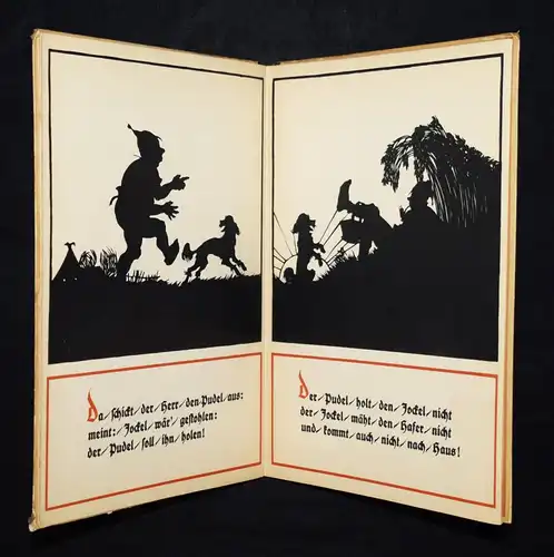 Plischke, Jockele - 1930 - LEPORELLO SCHATTENBILDER SCHERENSCHNITTE SILHOUETTEN