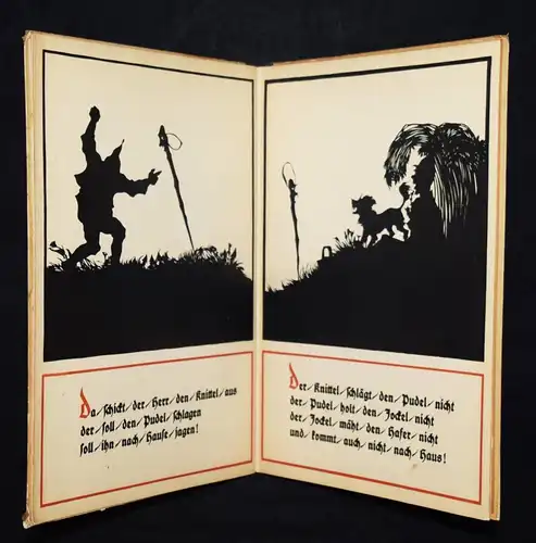 Plischke, Jockele - 1930 - LEPORELLO SCHATTENBILDER SCHERENSCHNITTE SILHOUETTEN