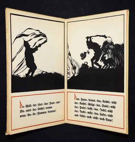 Plischke, Jockele - 1930 - LEPORELLO SCHATTENBILDER SCHERENSCHNITTE SILHOUETTEN