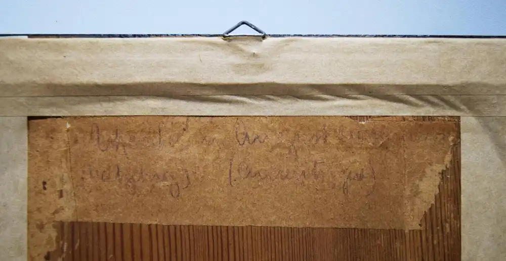 ORIGINAL-SCHERENSCHNITT um 1900 - Junge Musikanten SILHOUETTE 1