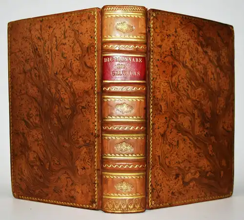 Basan, Dictionnaire des graveurs anciens et modernes 1789 in SCHÖNEM GANZLEDER