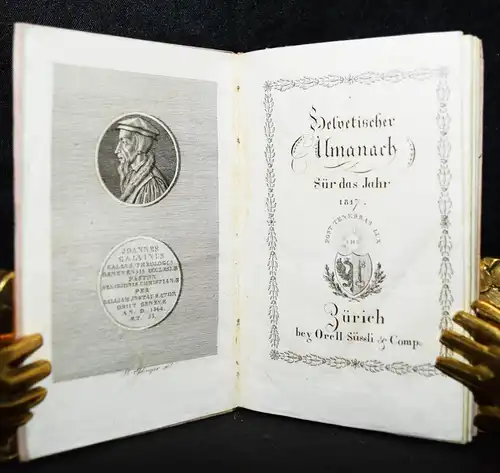 GENF - Helvetischer Almanach, für das Jahr 1817 - Füssli 1816 - HELVETICA