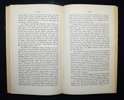 Waitz, Die Indianer Nordamerica’s 1865 - SELTENE ERSTE AUSGABE AMERICA AMERIKA