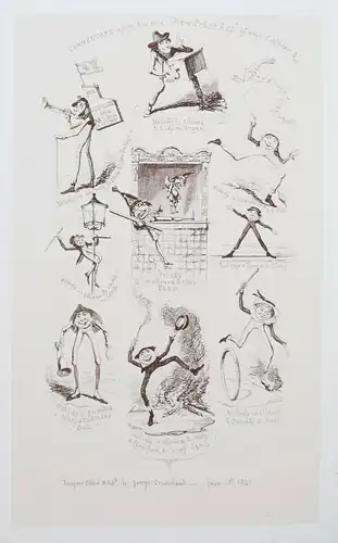 George Cruikshank - Omnibus - 1885 - Karikaturen - Caricatures