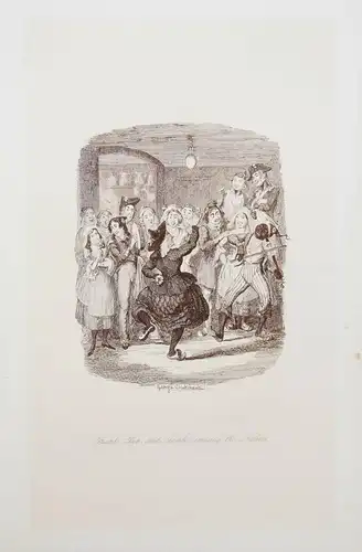 George Cruikshank - Omnibus - 1885 - Karikaturen - Caricatures