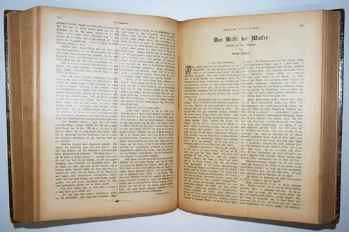 Die Romanwelt. Zeitsschrift für die erzählende Litteratur 1896 Dritter Jahrgang