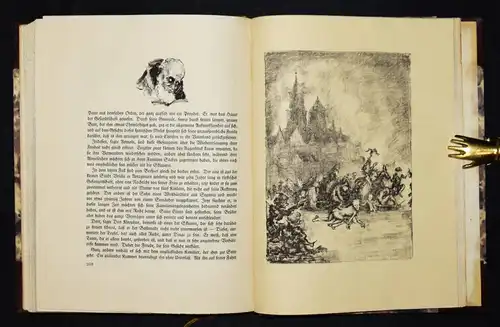 Le Sage. Der hinkende Teufel 1920 NUM.  1/125 SIGNIERT H. Fikentsch B. Lorenz