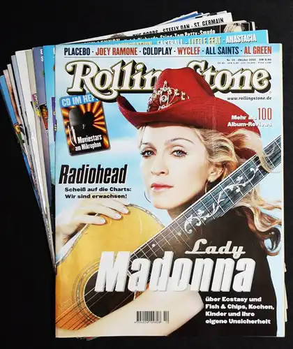 Kuhls, Rolling Stone Deutschland - DRS Verlag 2000 ROCK-POP-ZEITSCHRIFT-MAGAZIN