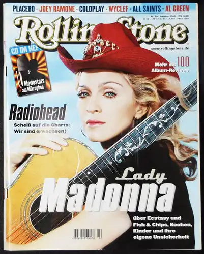 Kuhls, Rolling Stone Deutschland - DRS Verlag 2000 ROCK-POP-ZEITSCHRIFT-MAGAZIN