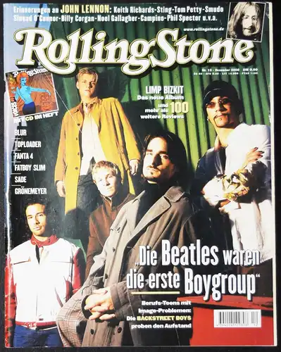Kuhls, Rolling Stone Deutschland - DRS Verlag 2000 ROCK-POP-ZEITSCHRIFT-MAGAZIN