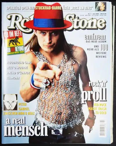 Kuhls, Rolling Stone Deutschland - DRS Verlag 2000 ROCK-POP-ZEITSCHRIFT-MAGAZIN