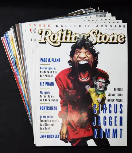 Kuhls, Rolling Stone Deutschland 1994-1995 - ROCK-POP-ZEITSCHRIFT-MAGAZIN