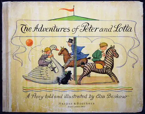 Beskow, The Adventures of Peter and Lotta - 1931 SCHATTENBILDER