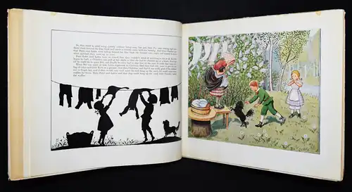 Beskow, The Adventures of Peter and Lotta - 1931 SCHATTENBILDER