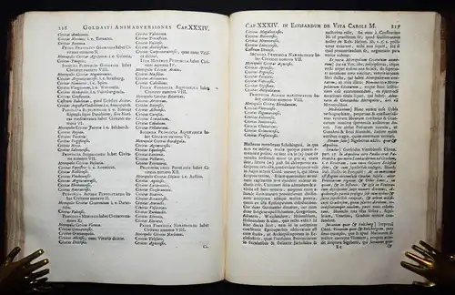 Karl der Große – Eginhartus, De vita et gestis Caroli Magni - 1711 MITTELALTER