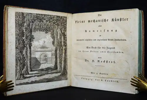 Rockstroh, Der kleine mechanische Künstler 1824 MECHANIK TECHNIK