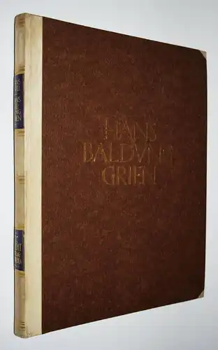 Curjel, Hans Baldung Grien - 1923 NUMMERIERT 1/150 HALB-PERGAMENT