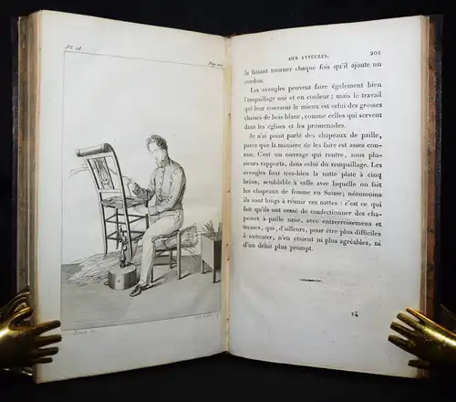 Guillie, Essai de l’instruction des aveugles...1817 BLINDENPÄDAGOGIK BLINDE