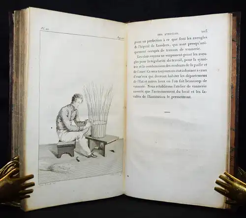 Guillie, Essai de l’instruction des aveugles...1817 BLINDENPÄDAGOGIK BLINDE