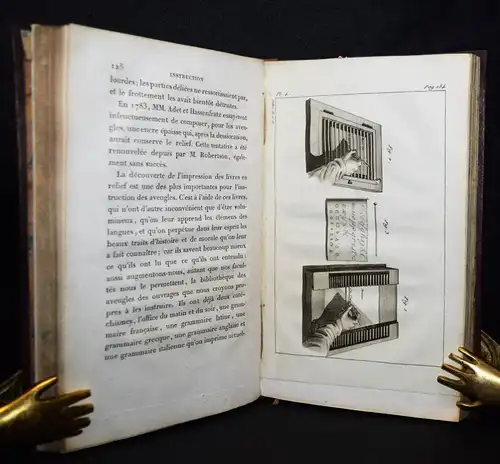 Guillie, Essai de l’instruction des aveugles...1817 BLINDENPÄDAGOGIK BLINDE