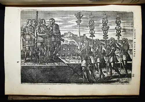 Lipsius, De militia Romana libri quinque PLANTIN 1598 MILITARIA RÖMISCHES REICH