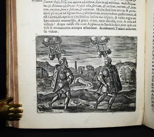 Lipsius, De militia Romana libri quinque PLANTIN 1598 MILITARIA RÖMISCHES REICH