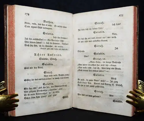 Lessing – Pfranger, Der Mönch vom Libanon - 1782 JUDAICA JUDAISM RINGPARABEL