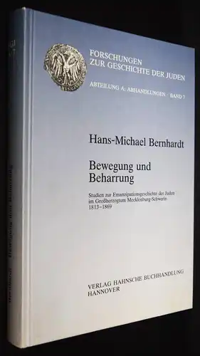 Bernhardt, Bewegung und Beharrung. Studien zur Emanzipationsgeschichte der Juden