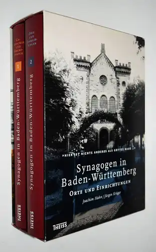 Hahn, Synagogen in Baden-Württemberg. Theiss 2007  JUDEN JUDAICA JUDENTUM