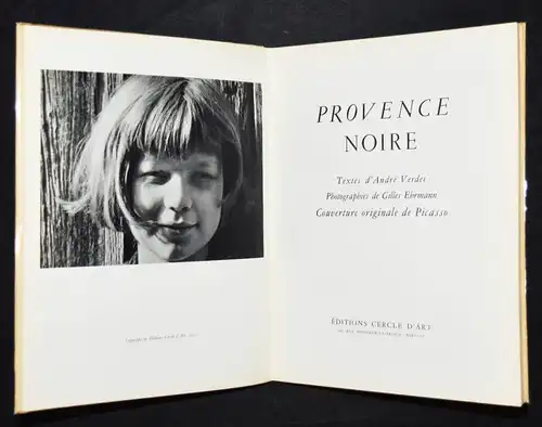 Verdet, Provence noire. Photographies de Gilles Ehrmann - 1955