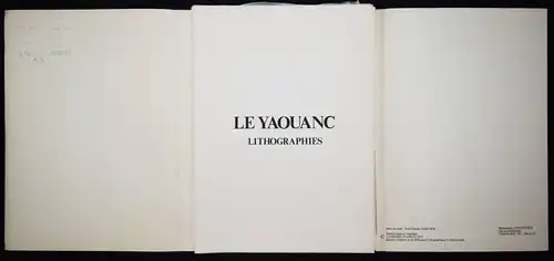 Le Yaouanc, Lithographies - ORIG.-FARBLITHOGRAPHIEN SIGNIERT NUMMERIERT 1/150