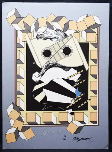 Le Yaouanc, Lithographies - ORIG.-FARBLITHOGRAPHIEN SIGNIERT NUMMERIERT 1/150