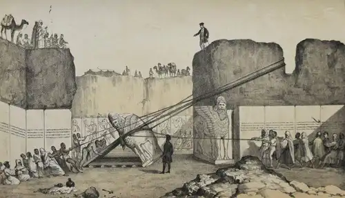 Layard, Niniveh und seine Ueberreste - 1854 ÄGYPTEN ARCHÄOLOGIE