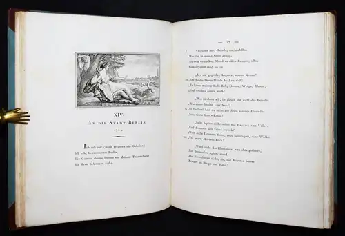 Ramler, Poetische Werke - 1800 KUPFERSTICHE Henne - Rhode VORZUGSAUSGABE LYRIK