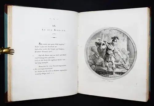 Ramler, Poetische Werke - 1800 KUPFERSTICHE Henne - Rhode VORZUGSAUSGABE LYRIK