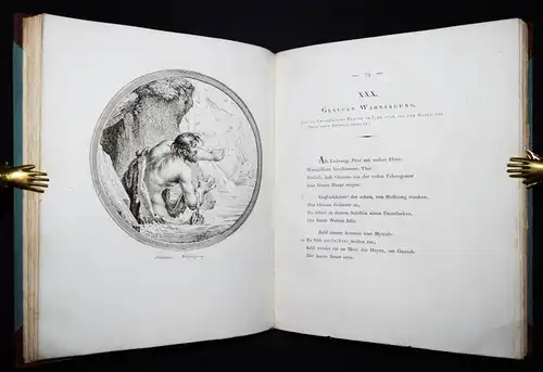 Ramler, Poetische Werke - 1800 KUPFERSTICHE Henne - Rhode VORZUGSAUSGABE LYRIK